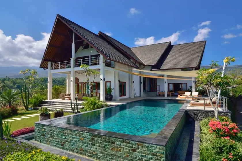 Villa Sentosa, PRIVATE Villa - Panoramautsikt över BALI - Image 1