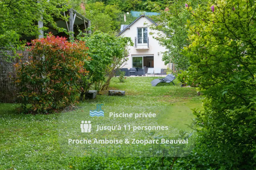 Komfortables Haus für 11 P. + Pool in der Nähe von Beauval und Loire-Schlössern - Image 1