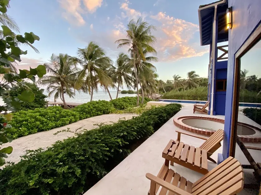 Modern Spanish beach house, with private bar and guest rooms. - Image 1