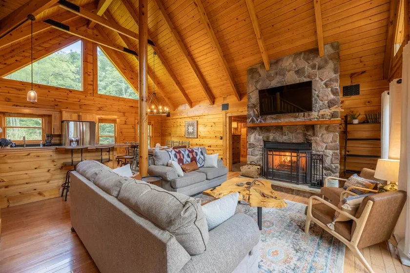 Luxe Snowshoe cabin with hot tub & mountain views - Image 1