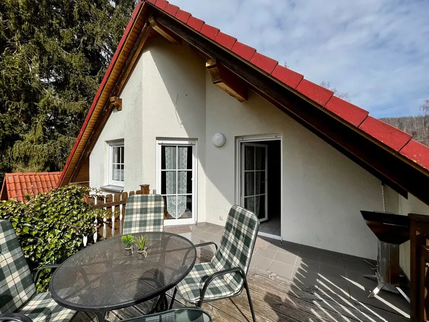 Holiday Home 'Ferienwohnung Hirschwechsel' with Balcony and Wi-Fi - Image 1