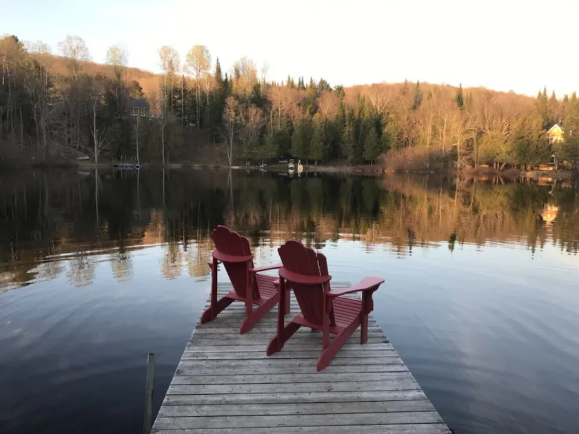 Das Cottage Blue - Private, Waterfront Cottage mit Whirlpool - Image 1