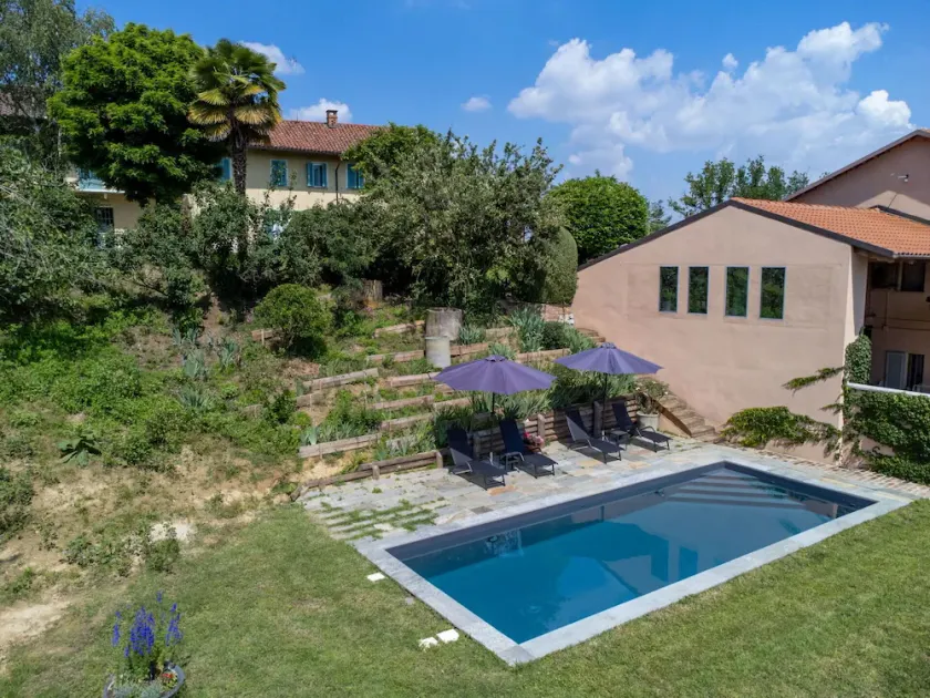 Lovely apartment in villa for 2 people with pool, TV, terrace and panoramic view - Image 1