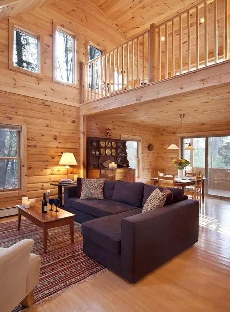 Pristine Woodstock Mountaintop Log Cabin — Only 4 Minutes to Town! - Image 1