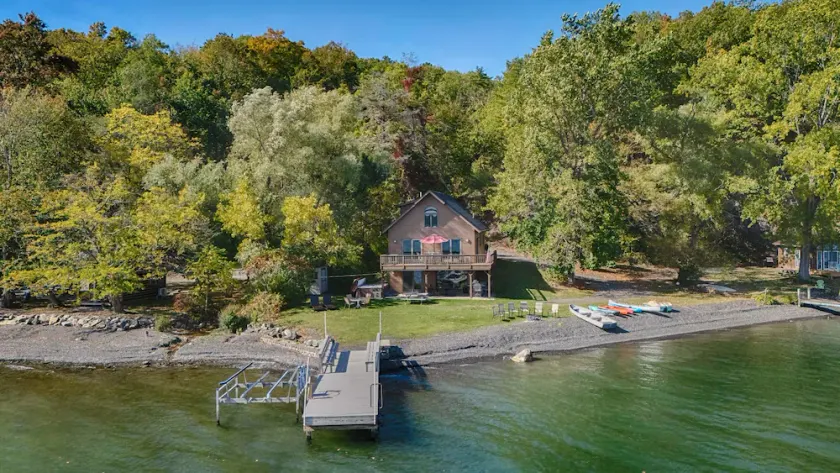Brookside: \"A Beautiful Chalet Style Getaway on the Shore of Seneca Lake\" - Image 1