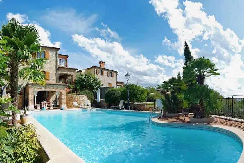 Villa mit Pool in Kaštelir für 9 Personen - Image 1