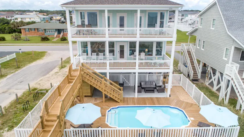 Hobbs Realty - “The Chick's Beach House” | Spacious Oceanfront w/ Luxury Amenities & Private Pool - Image 1