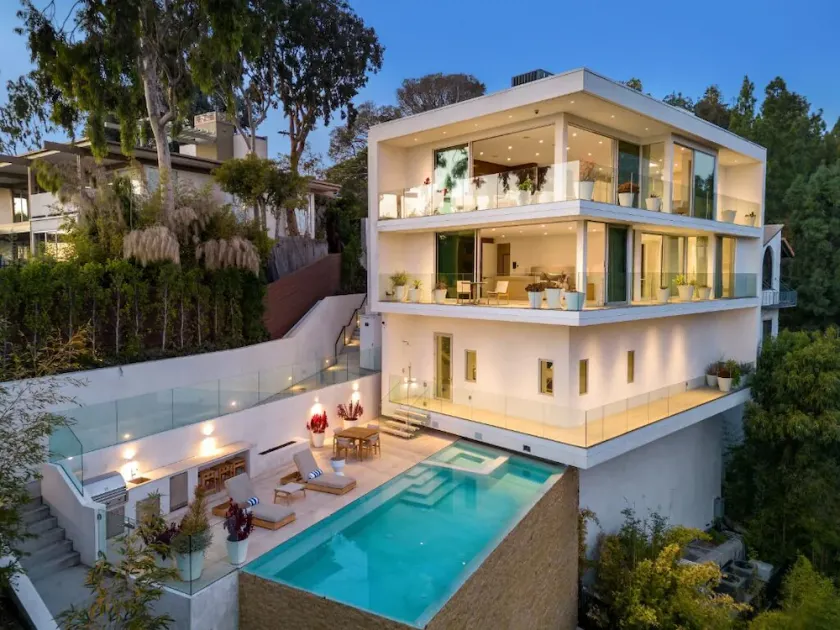 Beverly Grove Modern - Modern Estate w/ Japanese Garden & LA Views - Image 1