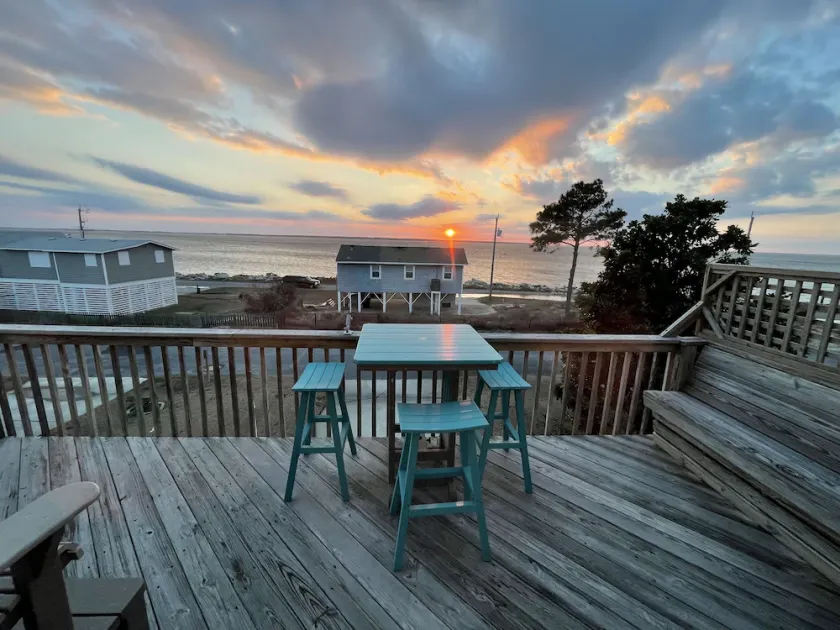 Sunset Views of Roanoke Sound from Beach House. - Image 1