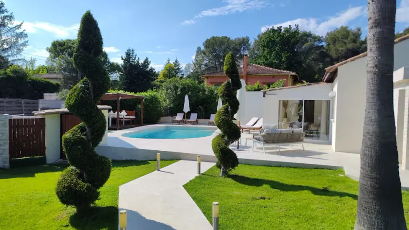 Dream villa in Mougins - private pool, palm trees & resort atmosphere - Image 1