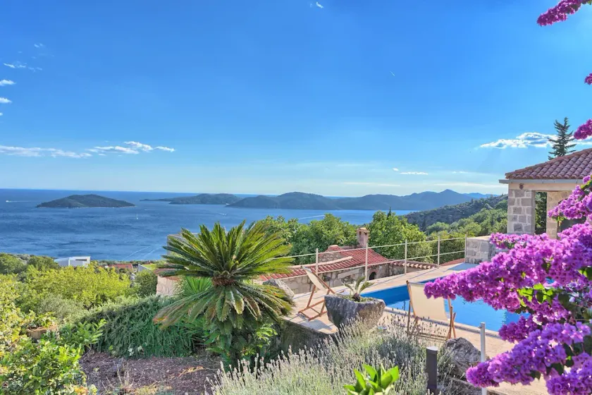 Stone villa with amazing sea view and mediterranean garden - Image 1