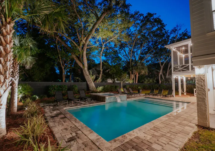 Luxury Beach House {Heated Pool/Spa-Game Room-Walk to Beach} - Image 1