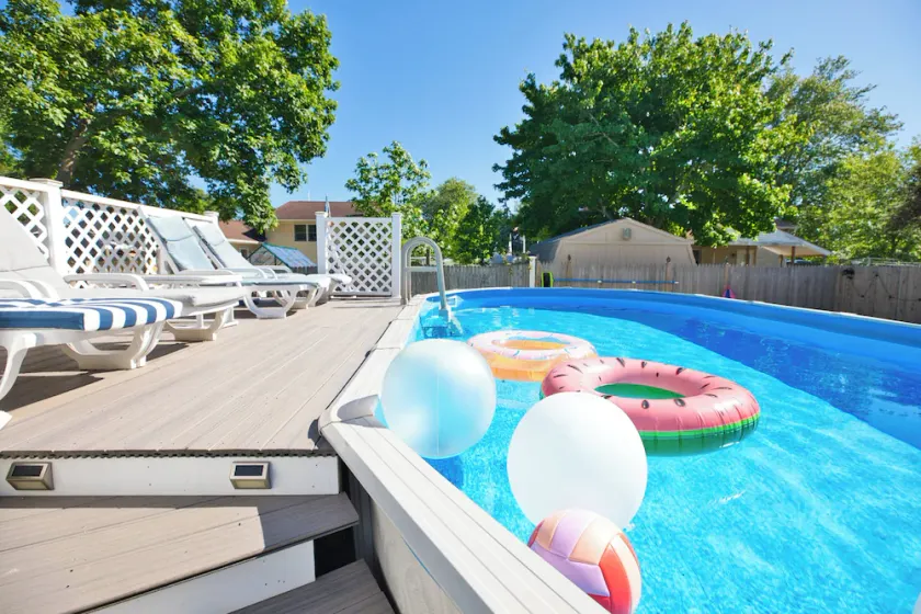 Cape May 4 Bed Pool Oasis,Dog Friendly, Sleeps 10, Outdoor shower + Firepit + EV - Image 1