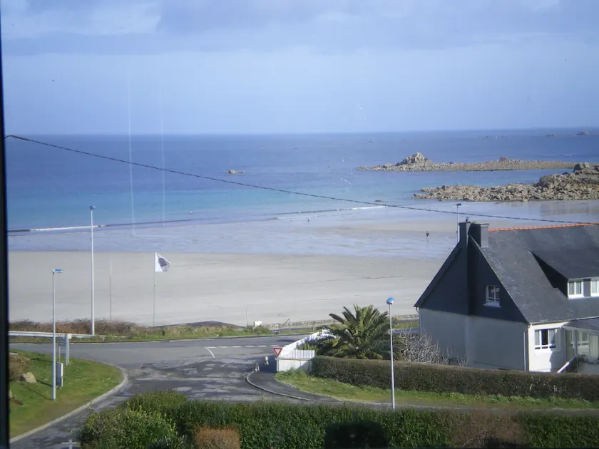 TREVOU-TREGUIGNEC, 5 min fra PERROS, triplex, fuld havudsigt, 100 m fra stranden - Image 1