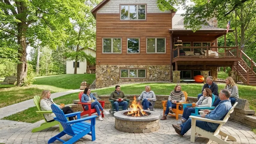 Large Executive Lake Home On Popular Northern Wisconsin Chain of Lakes - Image 1