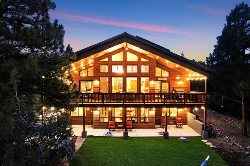Designer Mountain Chalet • 1 Acre • Dual Primary Suites • Game Room • Sleeps 12 - Image 1