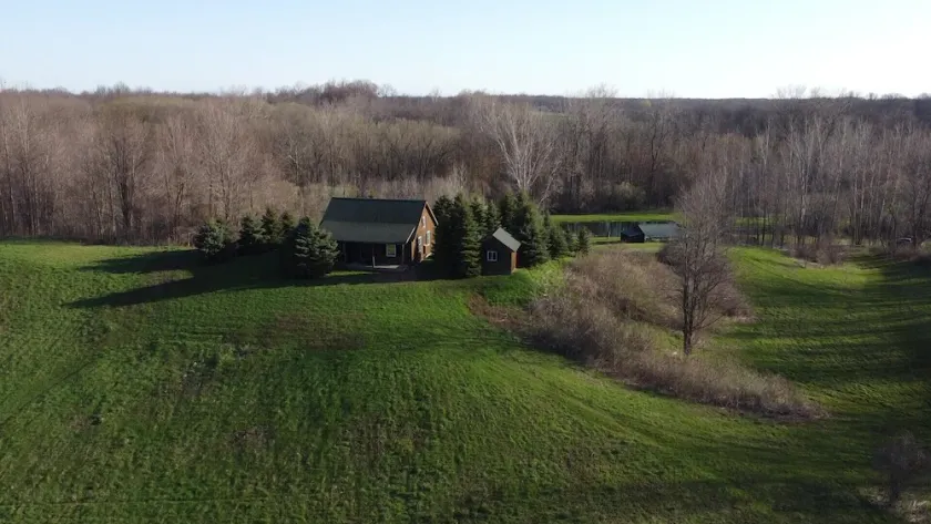 Countryside Cabin on  40 Private Acres Along Johnson Creek - Image 1