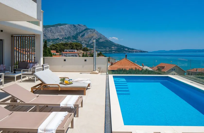 Luxurious VILLA LAPIS - heated pool, sauna, gym and spa, 120m to sandy beach - Image 1