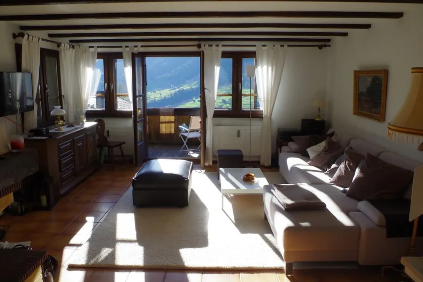 Helle ruhige Wohnung, tolle  Aussicht auf die Aletscharena, Wandern u. Skifahren - Image 1