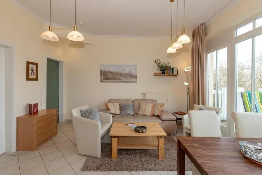 Tolles Ostsee-apartment mit Zwei Balkonen und Bädern, Inkl. Sauna & Pool im Haus - Image 1