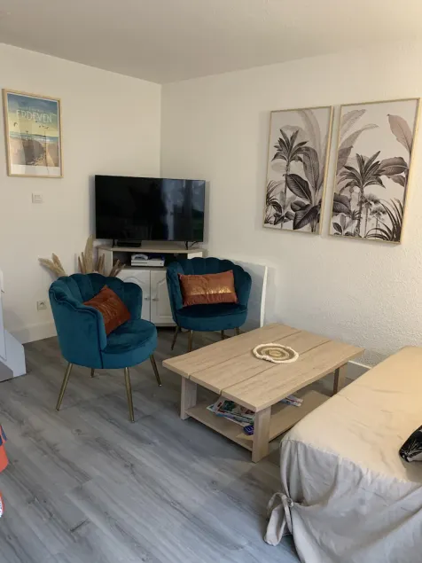 Charming holiday home of 38 m2 with swimming pool and beach on foot!!!! - Image 1