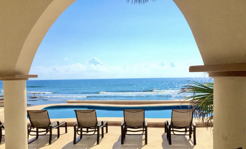 Georgous 4 bedroom-4.5 bath Oceanfront Villa - Tulum- Oceanside Priv. Pool. - Image 1