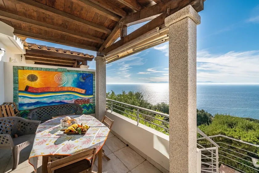 Holiday Home 'Casa Ricale' with Sea View, Wi-Fi and Air Conditioning - Image 1