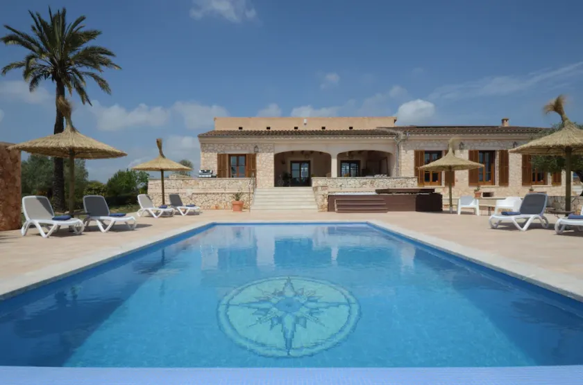 calme priv chauffée Spa Finca al. Piscine panoramique Wifi sans fil Cheminée - Image 1