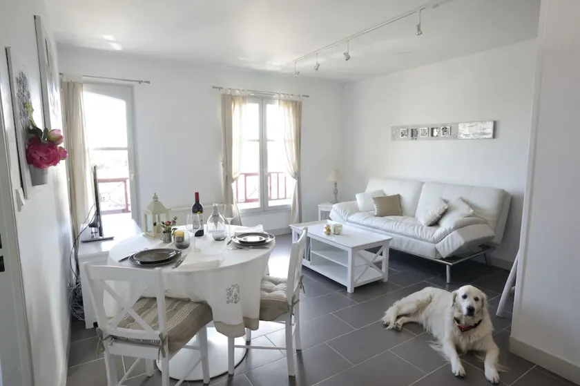 Remodeled waterfront romantic apartment downtown Honfleur. Panoramic sights - Image 1