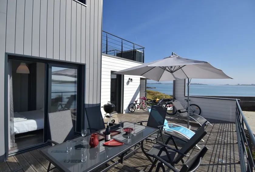 Villa de la Digue, 6 personer, ved vandet, SPA - Image 1