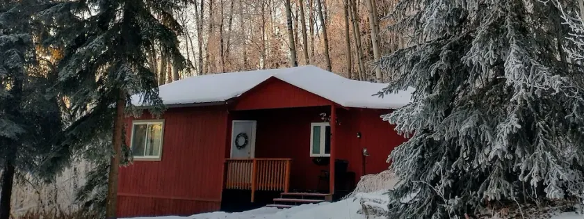 Cozy Alaskan Cabin, with rare Northern Lights views... - Image 1