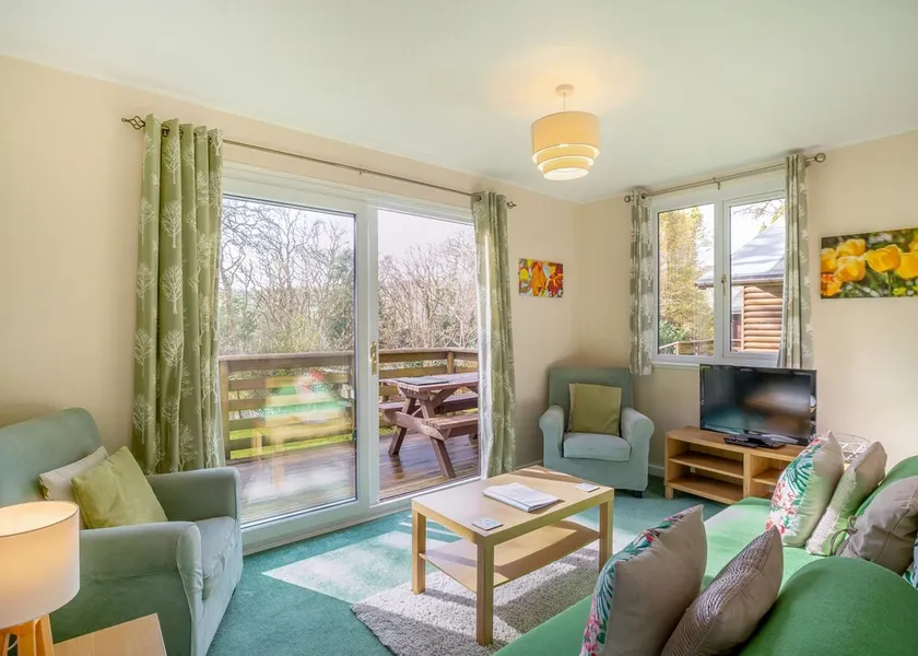Comfortable log cabin offering self-catering in the heart of Cornwall. - Image 1