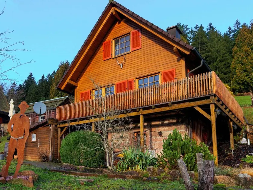 Hüttenchalet Waldschatz mit Sauna, Kamin und eingezäunt - Image 1