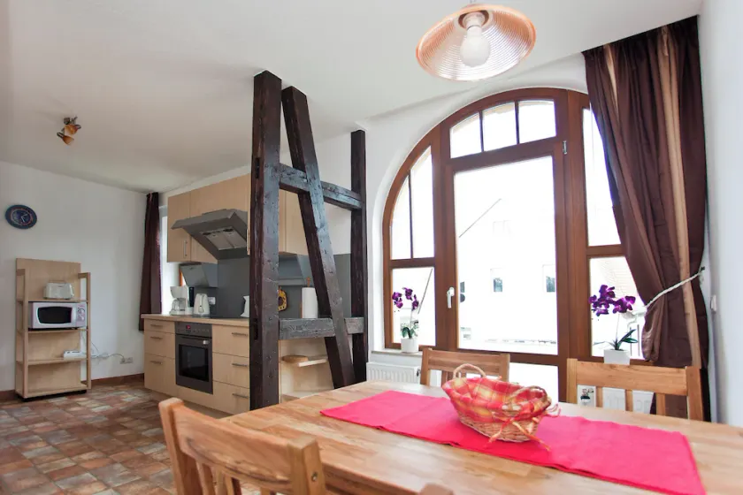 Ferienwohnung Auszeit am Kurpark Bad Berka # Balkon # ruhige Lage # gratis Parkplatz & WLAN # Weimarer Land # nahe Weimar & Erfurt - Image 1