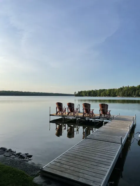Yellow Cottage Sandy Lake Buckhorn. Beautiful turquoise water, water equipment. - Image 1