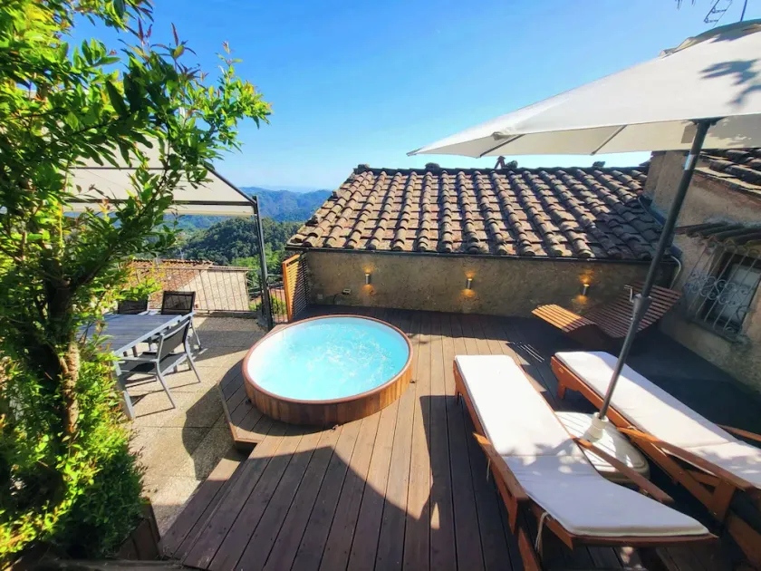 Casa Melograno.  3 bedrooms, 2 bathrooms, Spa-pool, patio, sea &  valley views - Image 1