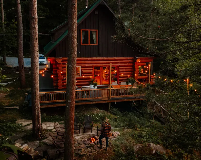 The Wood House-- Scandinavian log cabin in Muskoka - Image 1