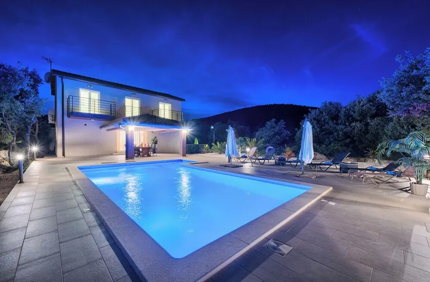 Luxury villa with heated pool, Marina-Trogir - Discounts - Image 1