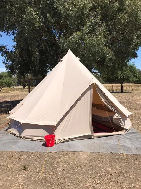 Glamping Tent in a farm with lots of pets - Image 1