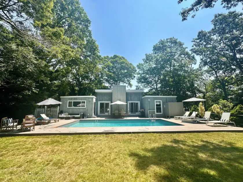 LOUNGE BY THE POOL, HEAD TO THE BEACH, RELAX AT THIS HAMPTONS HAVEN! - Image 1