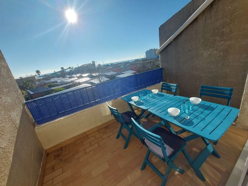 Appartement 2P avec Terrasse Sud, Parking, WIFI et Animaux Acceptés à Marseillan - Image 1