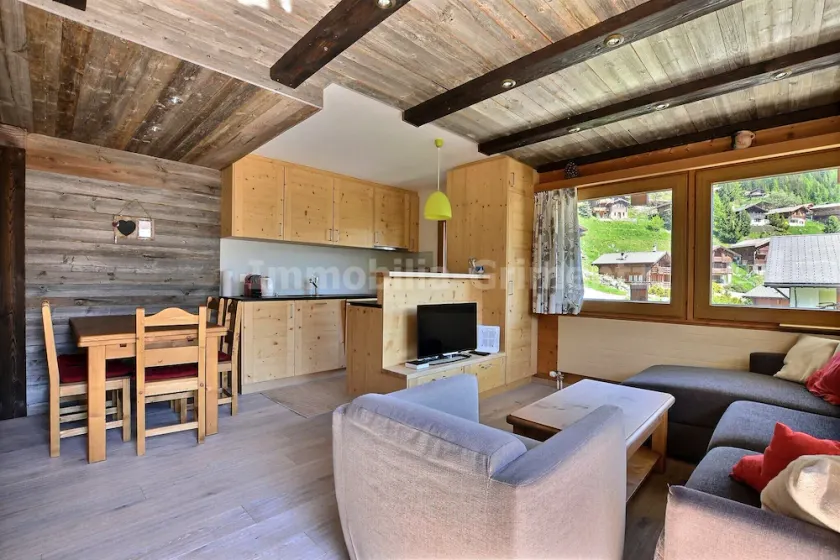 Appartement confortable pour 4 à 6 personnes, salon avec 1 divan-lit, coin cuisine avec lave-vaissel - Image 1