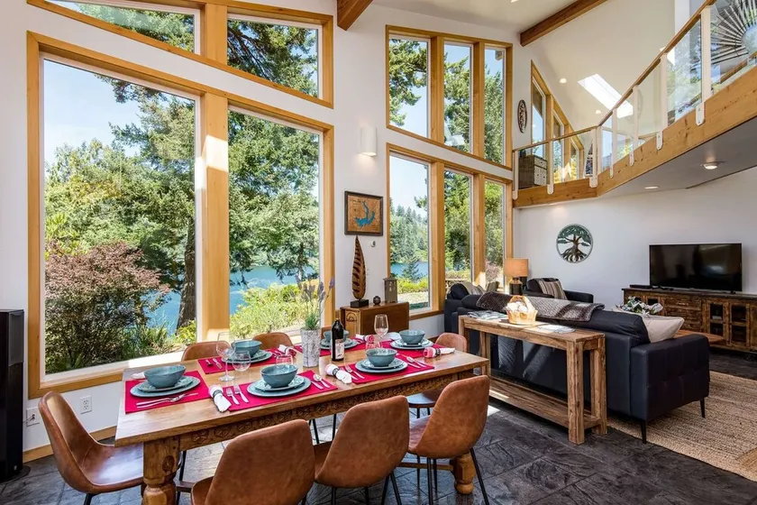 Breathtaking Lake Front Home W/ Private Dock, Amazing Views, and Fire Pit - Image 1