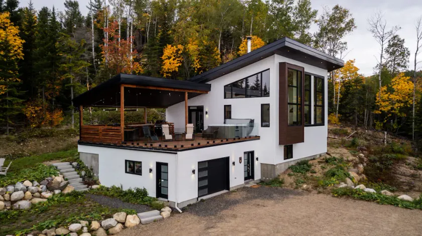 The Arial cottage, spectacular view and Spa - Image 1