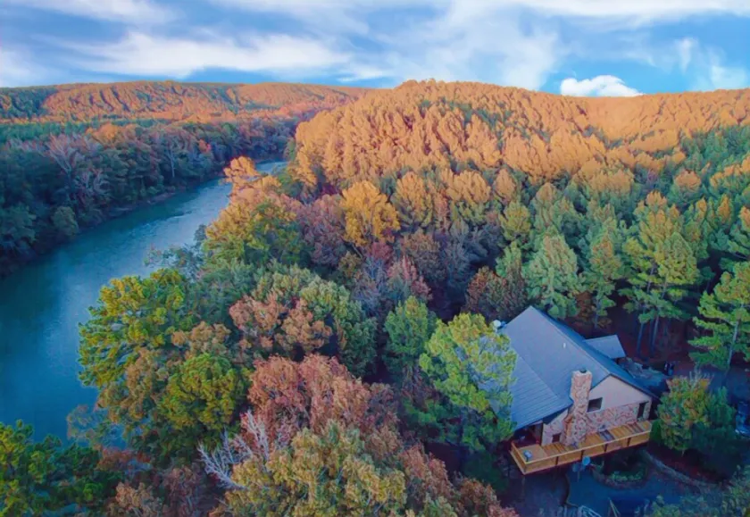 Riverside Retreat Cabin - Gebirgsfluss in Südost-Oklahoma - Hot Tub. - Image 1
