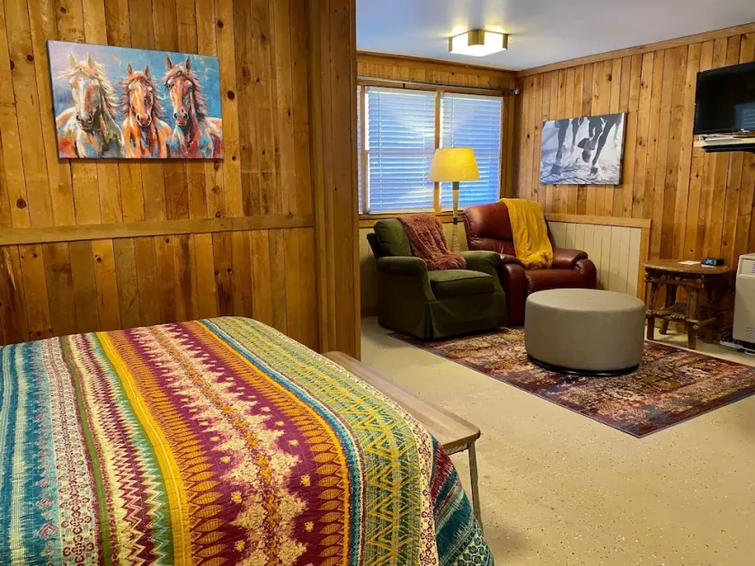 The Last Resort: Horse themed Cute Cabin,WiFi,No Frills,Pet-Friendly, recently r - Image 1