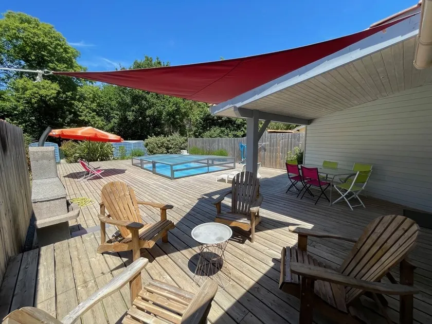 Proche SOULAC/mer , maison climatisée avec piscine couverte chauffée 4 couchages - Image 1