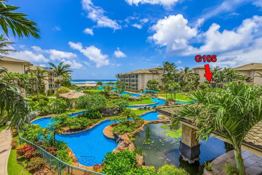 Kauai's G-Spot G105 Waipouli Beach Beautiful Garden View steps From the Beach - Image 1