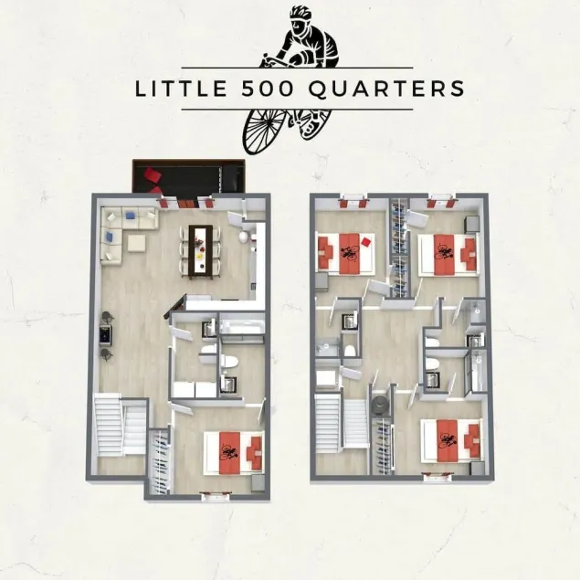 Little 500 Quarters - Image 1