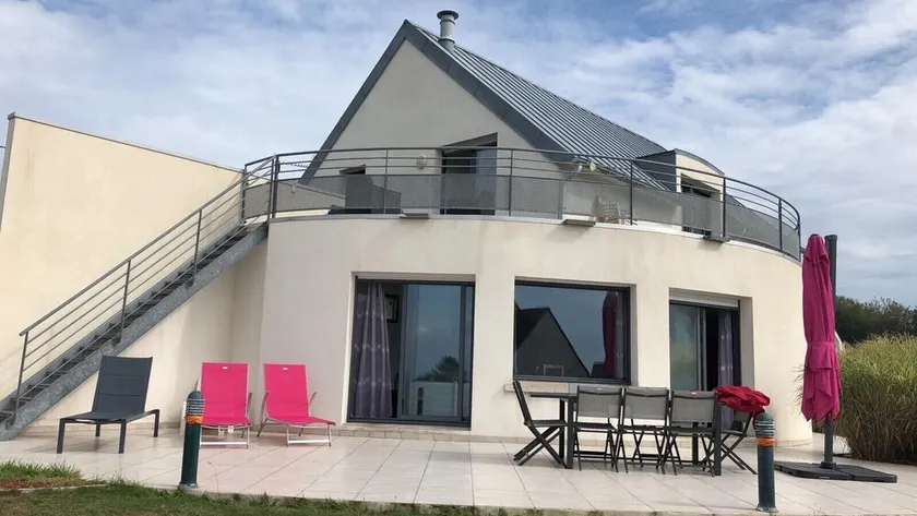 Moderne feriehus, havudsigt og lukket have - Image 1
